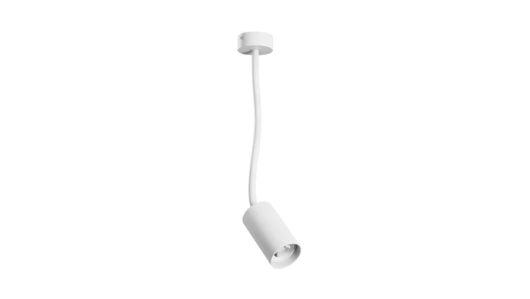 VARIOSA FLEXI GU10 BAZA 230V IP20 55x100x410MM BIAŁY OKRĄGŁA