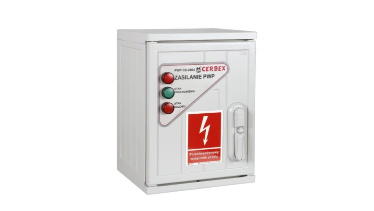 Przeciwpożarowy Wyłącznik Prądu CX2004-R-3P-50A-L-P-KS2.W