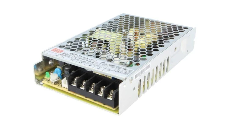 RSP-75-7.5 Zasilacz impulsowy do wbudowania modułowy 75W 7 5VDC 10A