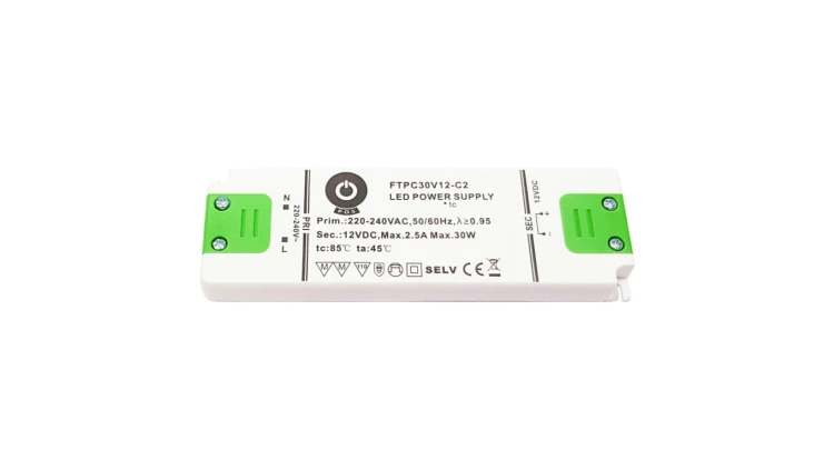 Zasilacz led FTPC 30W meblowy 12V DC FTPC30V12-C2