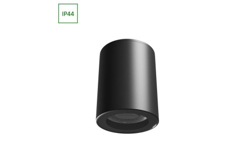 CHLOE GU10 NATYNKOWA GU10 250V IP44 70X90MM CZARNY OKRĄGŁA NIERUCHOMA