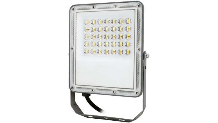 Naświetlacz LED PRAJNA 30W 2700lm 3000-4000-6500K IP65 szary KAFLER