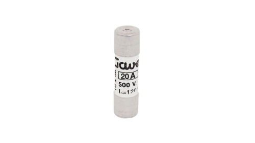 Wkładka topikowa cylindryczna CH 10x38 gG 20A/500V z wybijakiem, 30F20GLIF