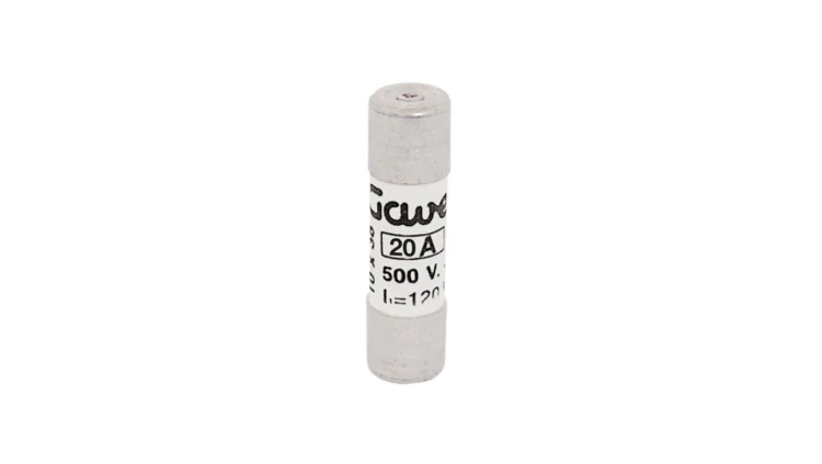 Wkładka topikowa cylindryczna CH 10x38 gG 20A/500V z wybijakiem, 30F20GLIF