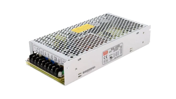 RQ-125D Zasilacz impulsowy do wbudowania modułowy 124W 5VDC OUT: 4