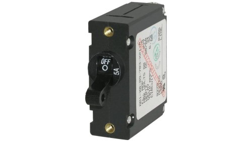 BlueSea Magnetyczny wyłącznik obwodu serii A 5A czarny
