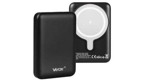 Powerbank 10000 mAh USB-C / USB-C + Magsafe czarny VA0342 Vayox