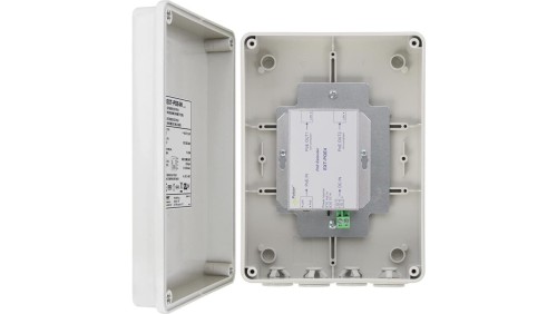 Extender PoE do 2 kamer IP o 100m EXT-POE4H w obudowie hermetycznej