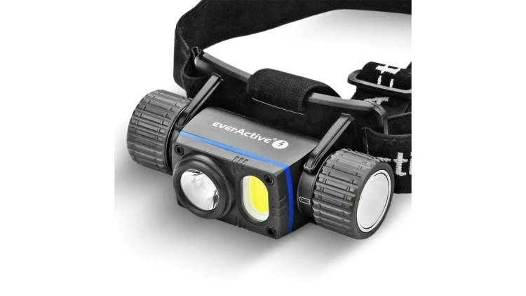Ładowalna latarka czołowa LED everActive HL-2000R Force PRO