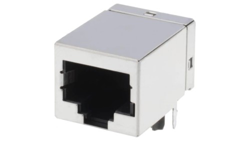 Gniazdo RJ45 8-pin Kat 5e ekranowane Układ 8p8c na PCB THT 5558342-1