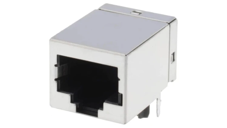 Gniazdo RJ45 8-pin Kat 5e ekranowane Układ 8p8c na PCB THT 5558342-1