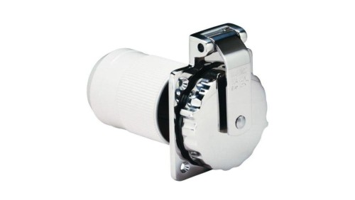 Gniazdo zasilania brzegowego - Marinco 32A 230V Easy Lock Inlet