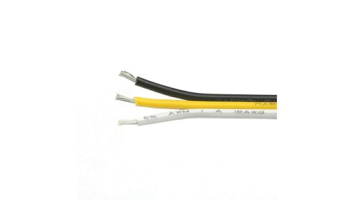 Kabel 3 żyłowy 3x0,5mm2 do taśma led dwukolorowa