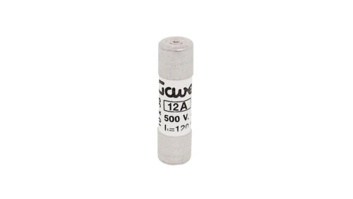 Wkładka topikowa cylindryczna CH 10x38 gG 12A/500V z wybijakiem, 30F12GLIF