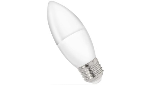 Żarówka LED E27 230V 8W 710lm 3000K świecowa barwa WW biała ciepła SPECTRUM LED