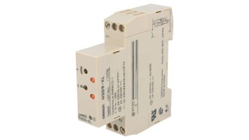 H3DS-XL Przekaźnik czasowy 0,1s÷120h SPDT 250VAC/5A Uzas: 24÷230VAC