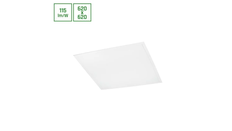 ALGINE PANEL BACKLIGHT 40W NW 230V 120st IP20 620x620x28 BIAŁY