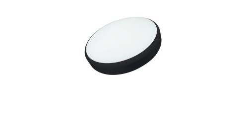 Oprawa LED PlafonieraKAMA 25W/20W/15W 2250LM/1900LM/1500LM 5 CCT IP44 z czujnikiem MW CZARNA