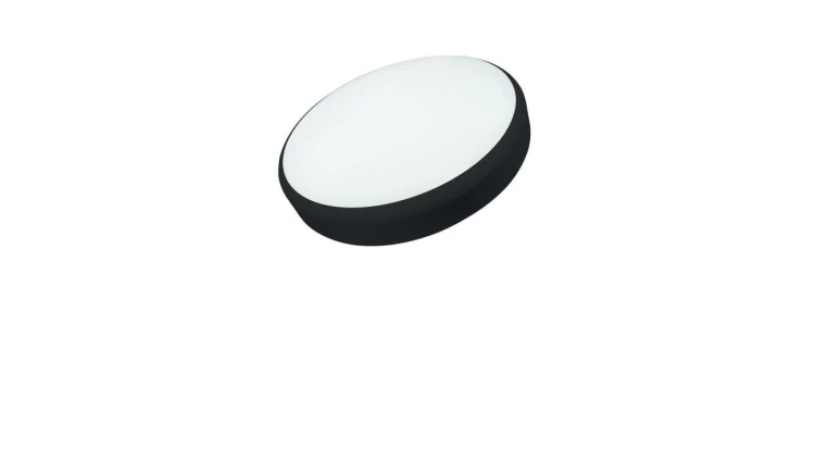 Oprawa LED PlafonieraKAMA 25W/20W/15W 2250LM/1900LM/1500LM 5 CCT IP44 z czujnikiem MW CZARNA