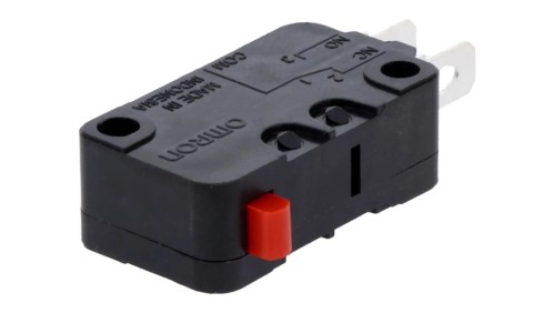 Mikroprzełącznik SNAP ACTION bez dźwigni SPDT 16A/250VAC D3V-16-1A5-H