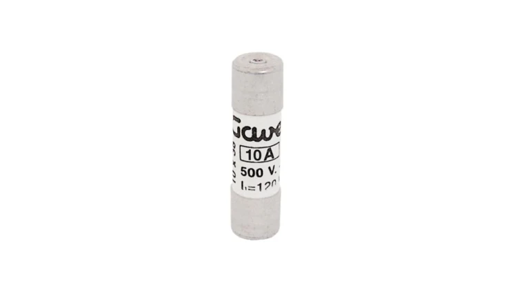 Wkładka topikowa cylindryczna CH 10x38 gG 10A/500V z wybijakiem, 30F10GLIF
