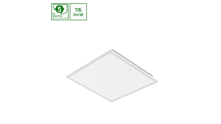 ALGINE PANEL BACKLIGHT 40W NW 230V 120ST IP40 600X600X32 BIAŁY 5LAT SLI035088NW_PW