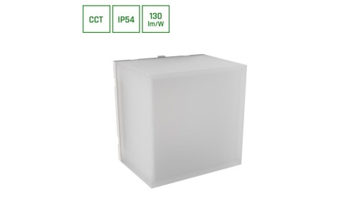 SCATOLLO 5W CCT 230V IP54 100x100x75MM BIAŁY ELEWACYJNA