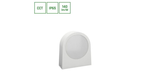 VERSA 15W CCT 230V 100ST IP65 70X180x196MM BIAŁY ELEWACYJNA