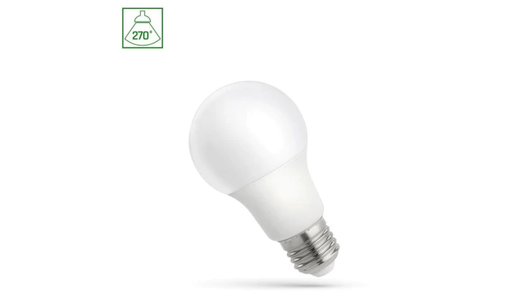 LED GLS E-27 230V 9W CW SPECTRUM