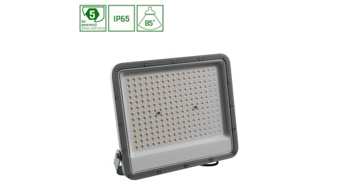NOCTIS MAX 2 NAŚWIETLACZ 150W NW 230V 85ST IP65 304X269X38 MM SZARY 5 LAT GWARANCJI