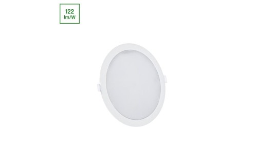 ALGINE ECO 2w1 NATYNK-PODTYNK DOWNLIGHT 18W NW 230V 110st IP20 IK06 223x35mm BIAŁY okrągła
