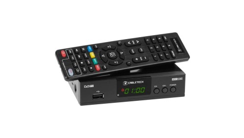 Tuner cyfrowy DVB-T2 HEVC H.265 dekoder telewizji naziemniej Cabletech URZ0338A
