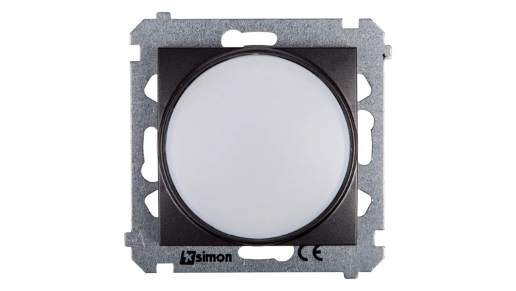 Simon 54 Sygnalizator świetlny LED białeświatło antracyt DSS1.01/48