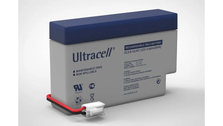 Akumulator AGM ULTRACELL UL 12V 0.8Ah (terminal JST)
