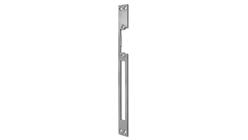 Qoltec Dwustronny prosty szyld do elektrozaczepu Blacha zaczepowa 250mm Stal nierdzewna