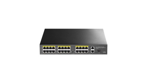 CUDY FS1026PS1 przełącznik sieciowy, 24-portowy, PoE+, 300W