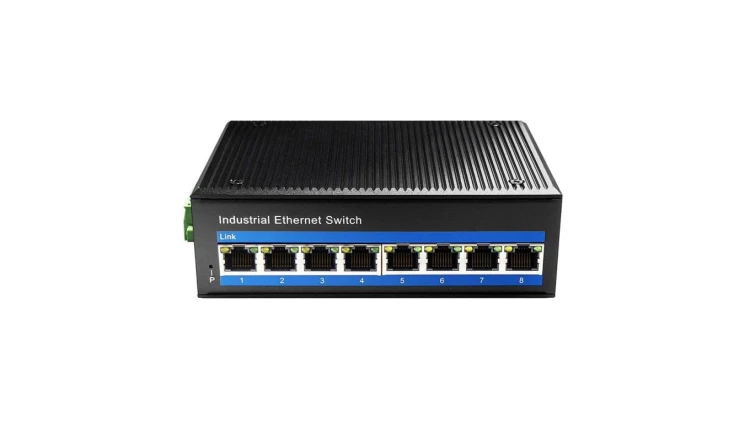 CUDY IG1008P switch przemysłowy, 8-portowy, Gigabit, PoE