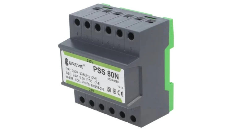 PSS80N/230/24V Transformator sieciowy 80VA 230VAC 24V