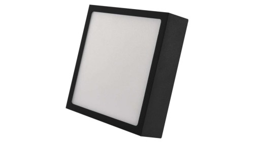 Panel LED natynkowy NEXXO, kwadrat, czarny, 12,5W, CCT EMOS ZM6333