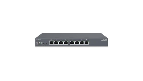 Switch zarządzalny 8x RJ45 Gigabit PoE 55W Cloud ECS1008P