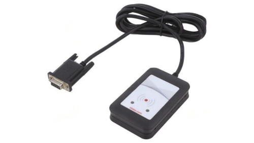 T4BT-FR2BEL6 Czytnik RFID 4,3÷5,5V RS232 antena Zasięg: 100mm 88x56x18,5mm
