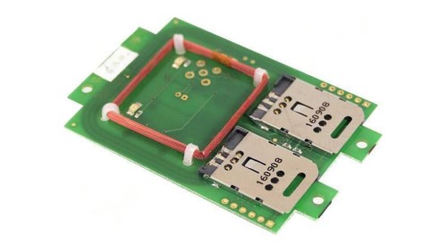 T4DO-B Czytnik RFID 4,3÷5,5V I2C,RS232,serial,USB antena 76x49x14mm