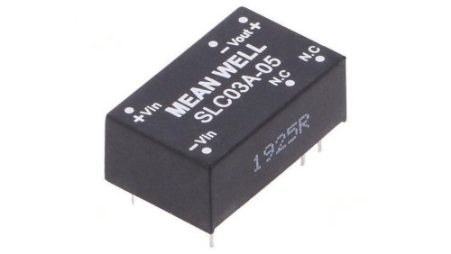 Przetwornica DC/DC 3W 9-18VDC 5VDC Iwyj 600mA THT SLC03A-05
