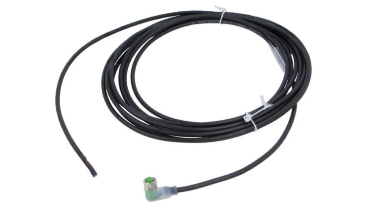 7000-08121-6300500 Kabel: do czujników/automatyki M8 3-PIN kątowe 5m wtyk 30VDC