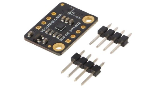DF-SEN0405 Czujnik: akcelerometr 3,3VDC I2C, SPI LIS2DW12 Ipracy: 50nA
