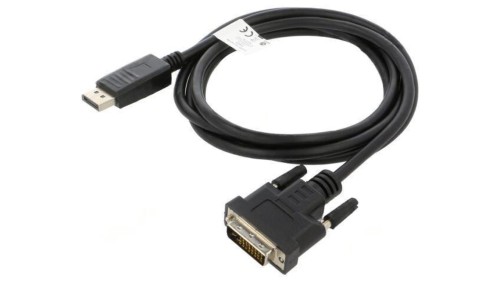 CA-DPDV10CU-0018BK Kabel DisplayPort wtyk,DVI-D (24+1) wtyk DisplayPort 1.2