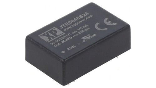 Przetwornica DC/DC 6W 18-75VDC / 24VDC 250mA JTE0648S24