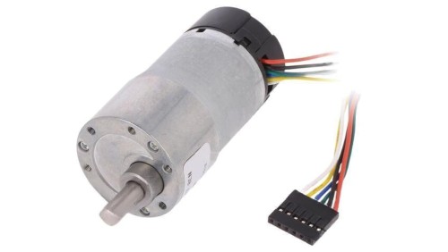 DF-FIT0186 Silnik: DC z enkoderem, z przekładnią 12VDC 7A Oś: nacięcie D