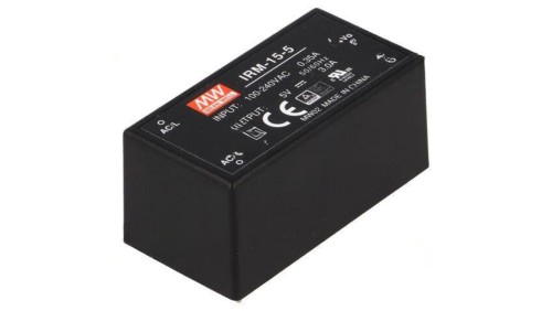 Przetwornica AC/DC 15W 85-264VAC, 120-370VDC 5VDC IRM-15-5