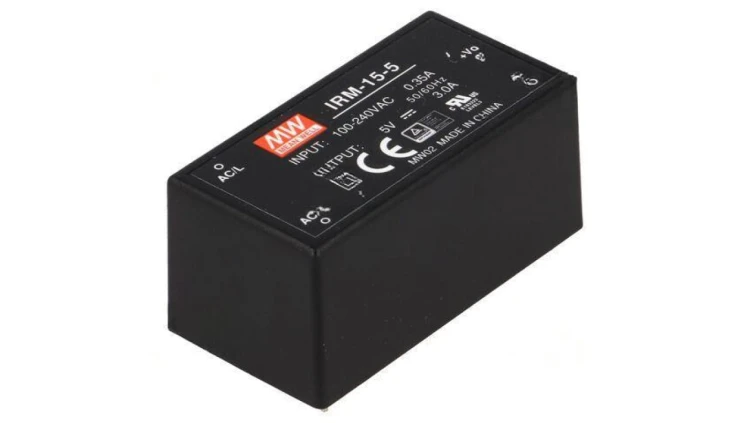 Przetwornica AC/DC 15W 85-264VAC, 120-370VDC 5VDC IRM-15-5